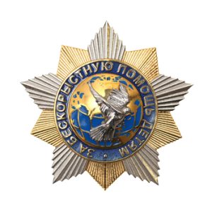 Лацканный знак «За бескорыстную помощь детям»