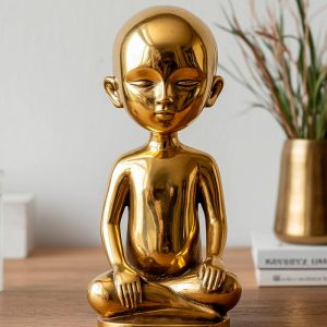 Скульптура из бронзы «Думающий мальчик»