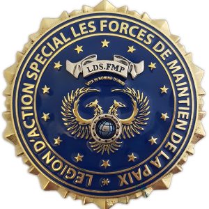Жетон «LEGION D`ACTION SPECIAL LES FORCES DE MAINTIEN DE LA PAIX»